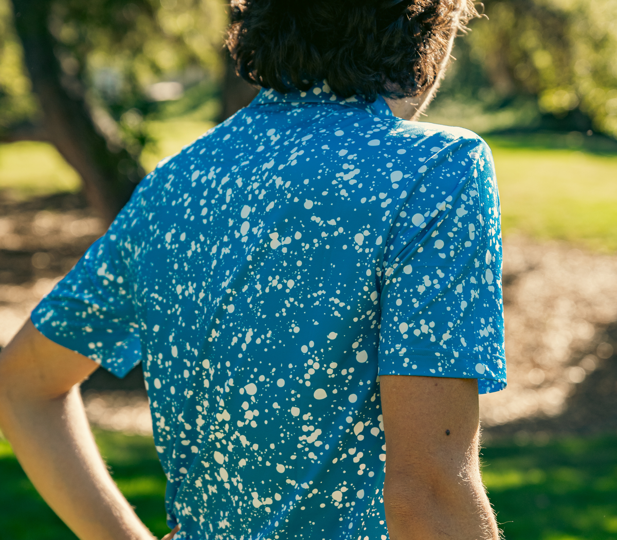 Elegant Blue Polo