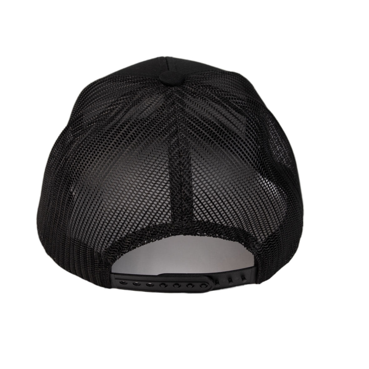 Black meshback cap