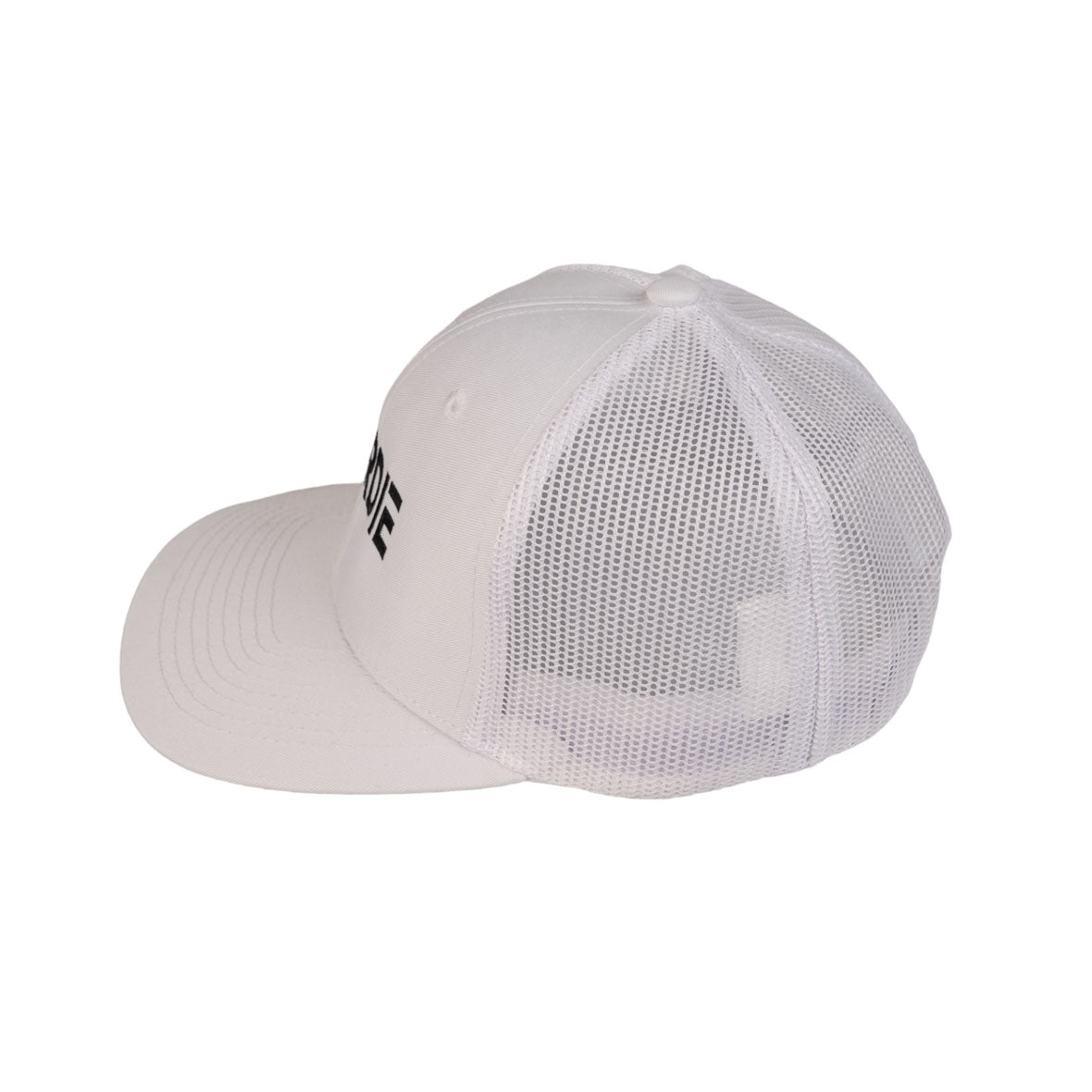 white mesh trucker cap