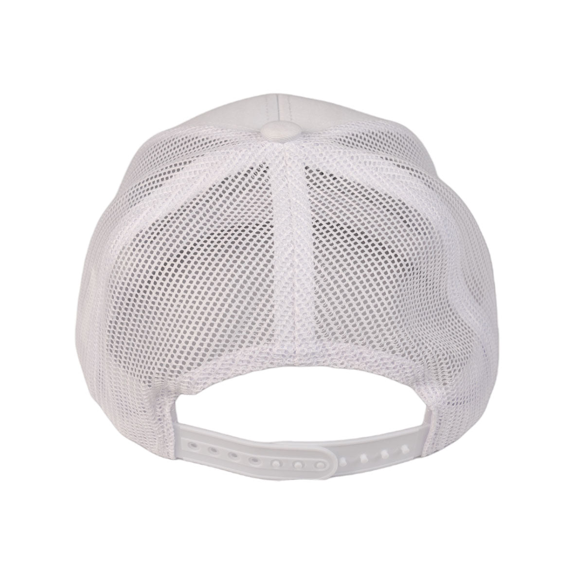 stylish white mesh trucker hat