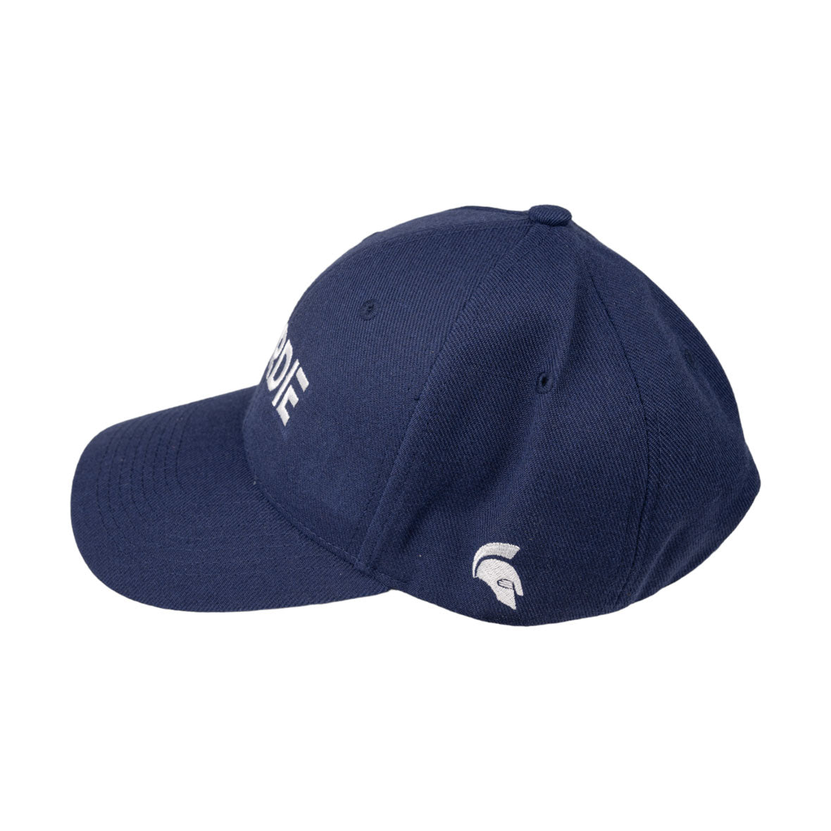 blue baseball cap